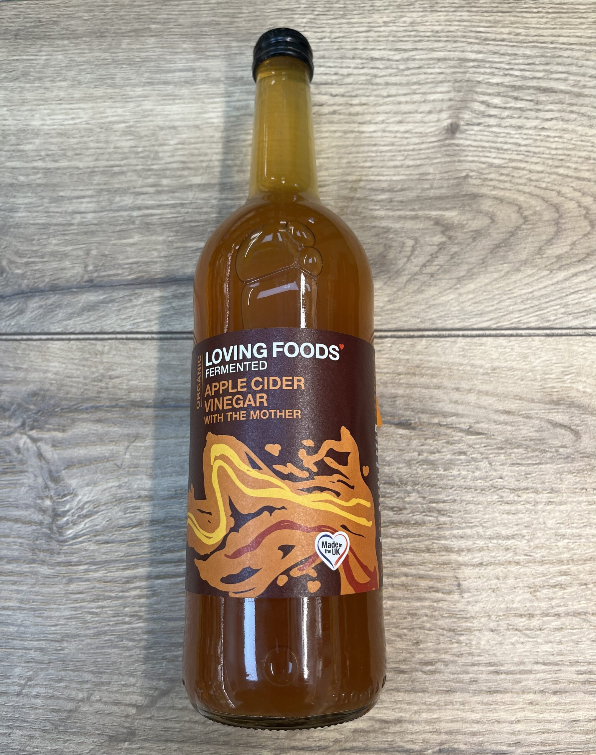 Loving Foods Apple Cider Vinegar (With The Mother) 750ml